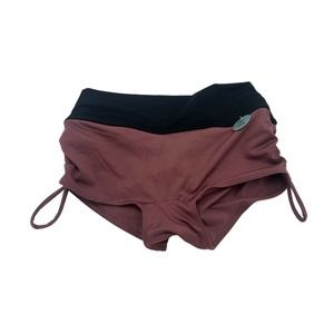 VICTORIAS SECRET GYM TO SWIM SHORTS BOTTOM SHORTIE S NEW W TAGS